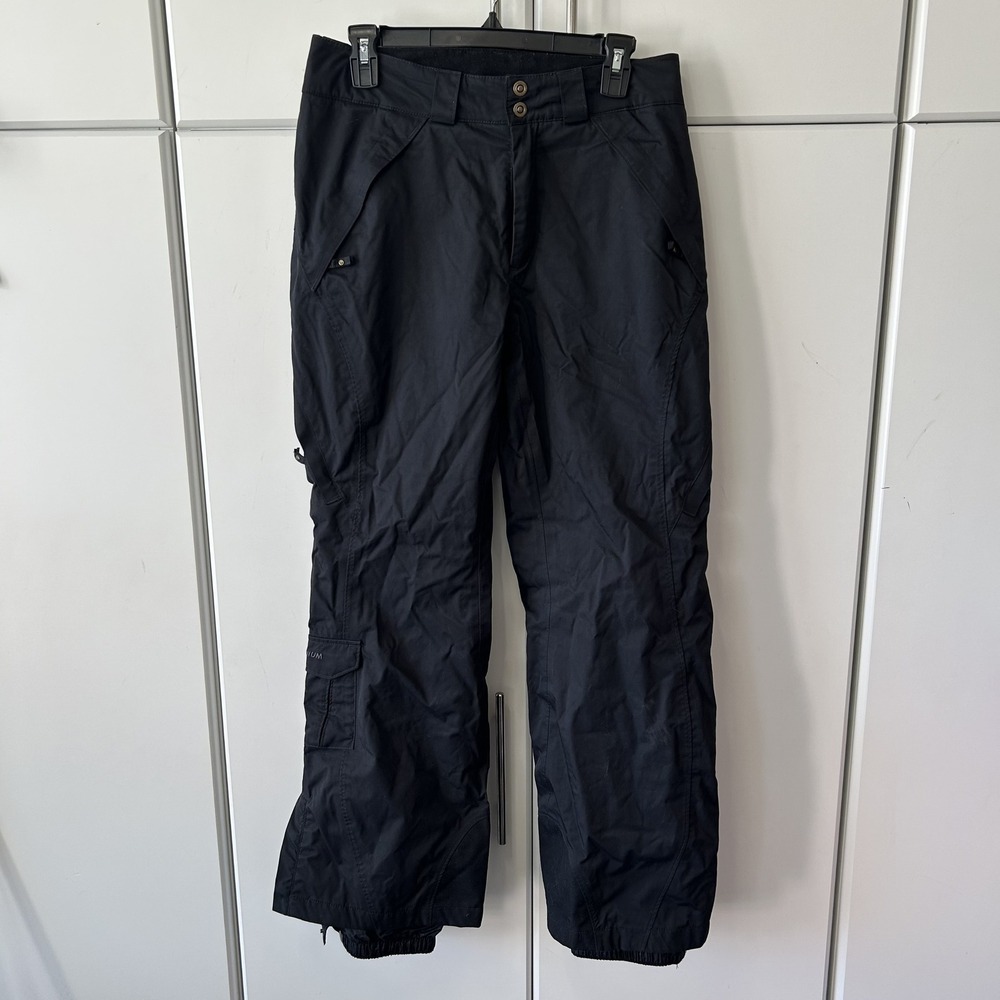 Columbia Titanium Snow Pants Womens Small Black Insulated Ski Snowboard SL8263